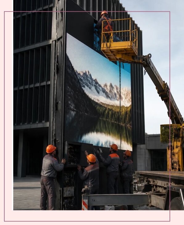Размещение DOOH рекламы в Лесне на цифровых экранах